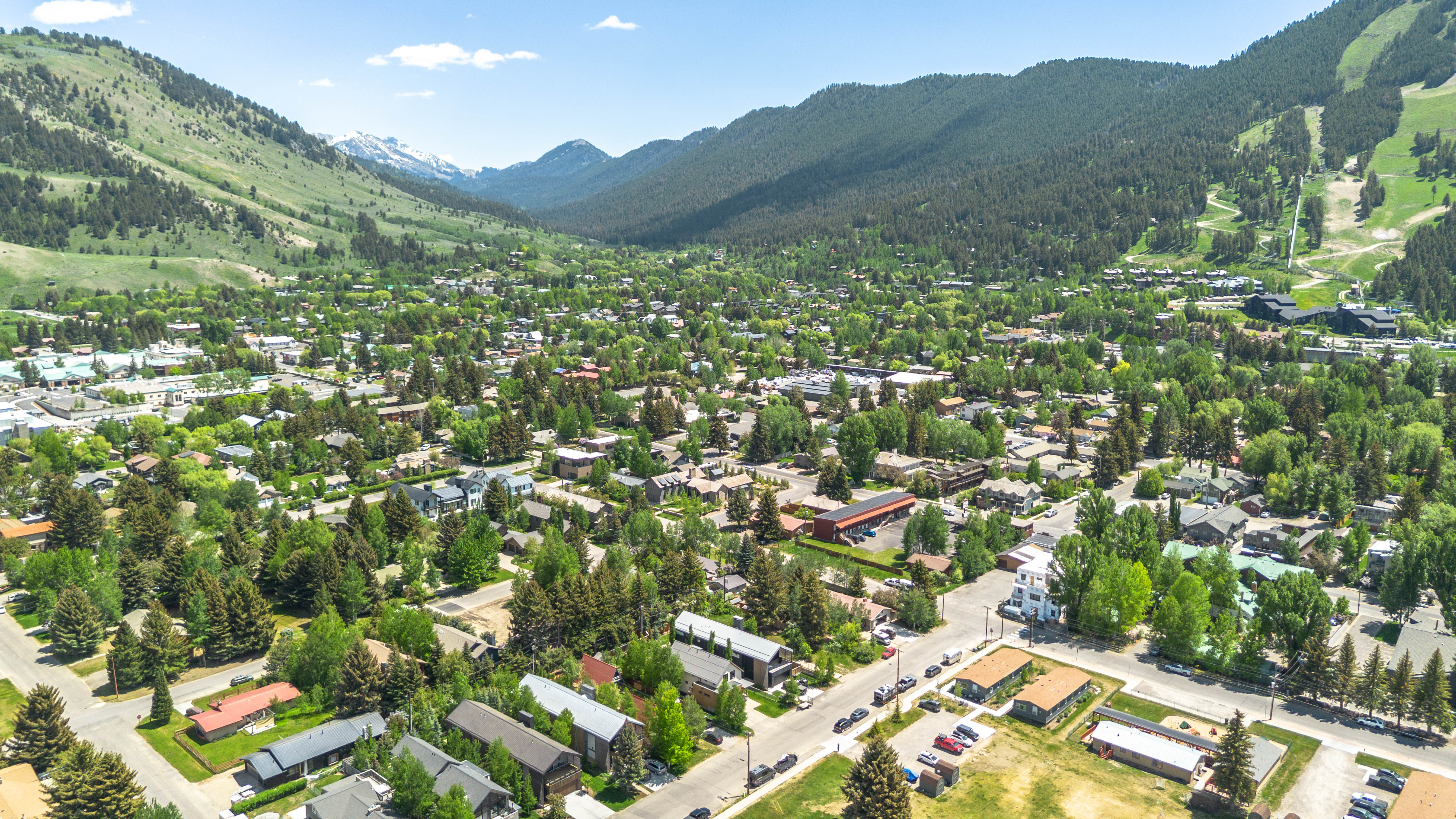 Jackson neighborhood aerial